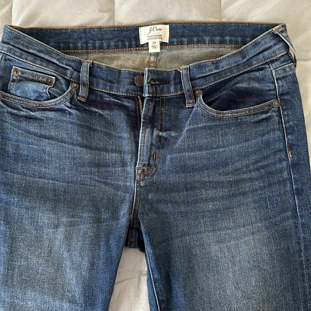 Jcrew selvedge toothpick Jean